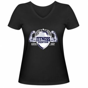 Koszulki V-neck damskie