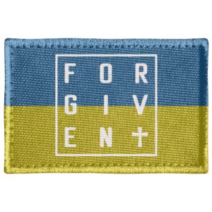 Naszywka prostokątna For giving and forgiving