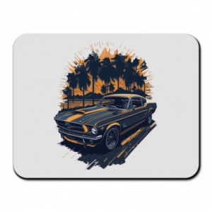 Podkładka pod mysz Ford Mustang i palma