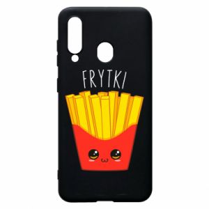Etui na Samsung A60 Frytki śliczne