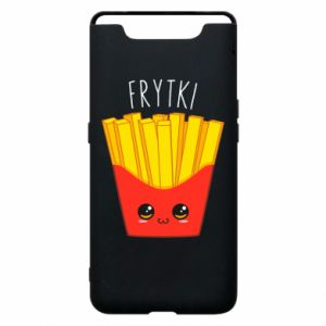 Etui na Samsung A80 Frytki śliczne