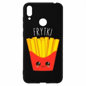 Etui na Huawei Y7 2019 Frytki śliczne