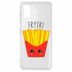Etui na Samsung A41 Frytki śliczne