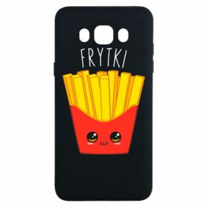 Etui na Samsung J7 2016 Frytki śliczne