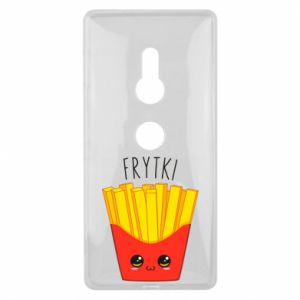 Etui na Sony XZ2 Frytki śliczne