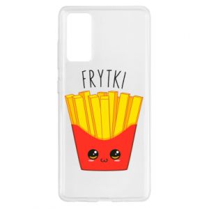 Etui na Samsung S20 FE Frytki śliczne