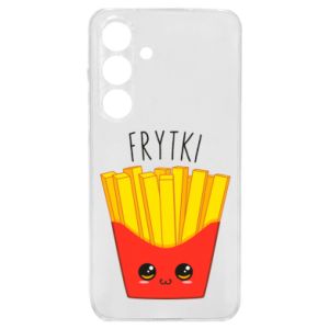 Etui na Samsung S24 Frytki śliczne - PrintSalon Etui na Samsung S24 Frytki śliczne