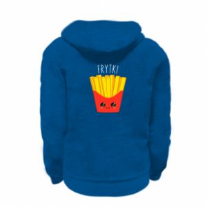 Bluza na zamek dziecięca Frytki śliczne