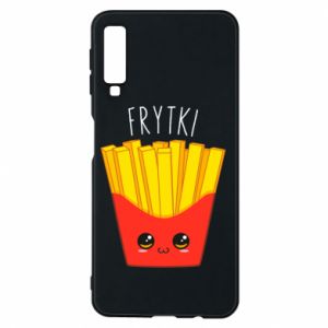 Etui na Samsung A7 2018 Frytki śliczne