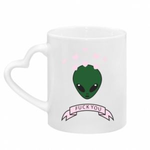 Kubki z uchwytem w kształcie serca