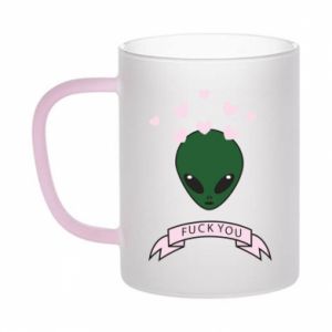 Kubki szronione dwukolorowe