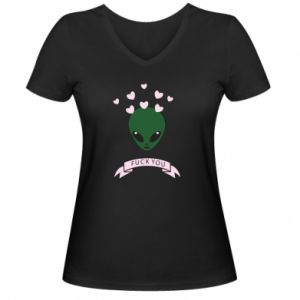 Koszulki V-neck damskie