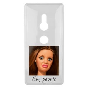 Etui na Sony XZ2 Fuj, ludzie - PrintSalon Etui na Sony XZ2 Fuj, ludzie