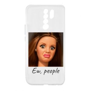 Etui na Xiaomi Redmi 9 Fuj, ludzie - PrintSalon Etui na Xiaomi Redmi 9 Fuj, ludzie
