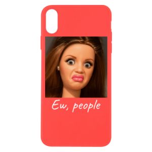 Etui na iPhone X/Xs Fuj, ludzie