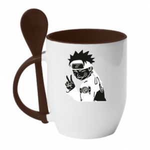 Kubki z ceramicznymi łyżkami