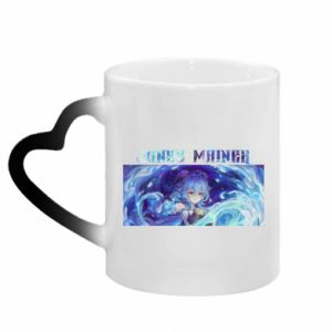 Kubki magiczne z uchwytem w kształcie serca