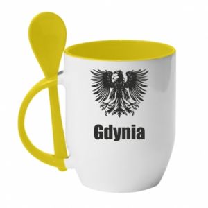 Kubki z ceramicznymi łyżkami
