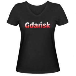 Koszulki V-neck damskie