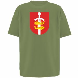 Koszulka oversize Gdynia herb