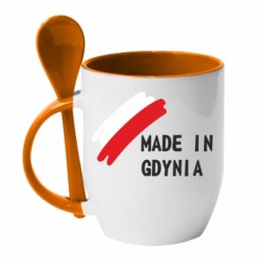 Kubki z ceramicznymi łyżkami