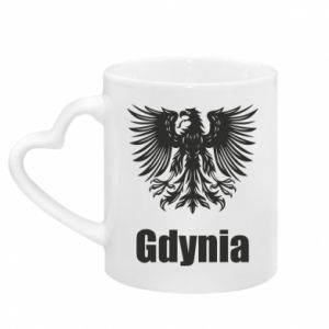 Kubki z uchwytem w kształcie serca