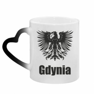 Kubki magiczne z uchwytem w kształcie serca