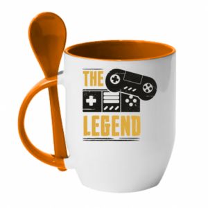 Kubki z ceramicznymi łyżkami