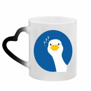 Kubki magiczne z uchwytem w kształcie serca