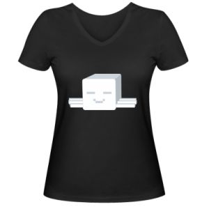 Koszulki V-neck damskie