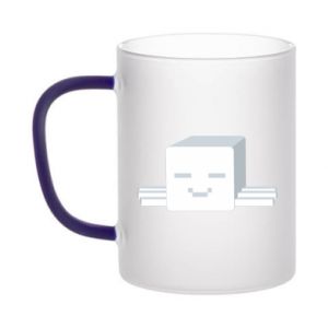 Kubki szronione dwukolorowe