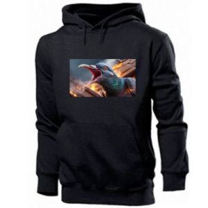 Bluza z kapturem męska Głośny gołąb