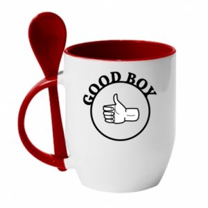Kubki z ceramicznymi łyżkami