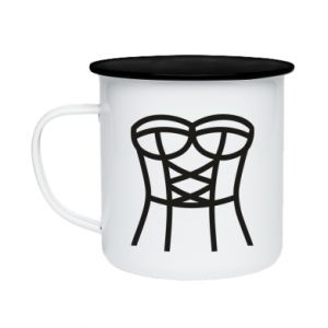 Kubki ceramiczne w stylu retro