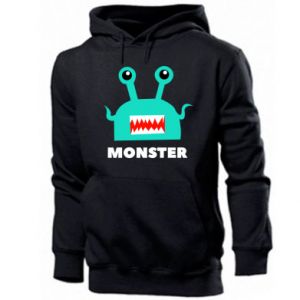 Bluza z kapturem męska Green monster