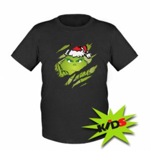 Koszulka dziecięca Grinch i podarta koszulka