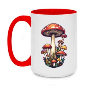 Kubki dwukolorowe 450ml
