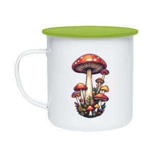 Kubki ceramiczne w stylu retro