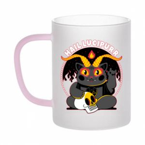 Kubki szronione dwukolorowe