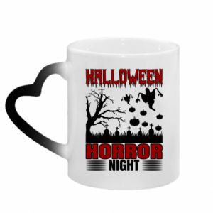 Kubki magiczne z uchwytem w kształcie serca