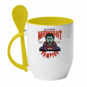 Kubki z ceramicznymi łyżkami