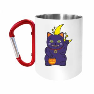 Kubki metalowe z uszkiem karabińczykiem