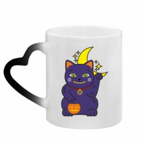 Kubki magiczne z uchwytem w kształcie serca