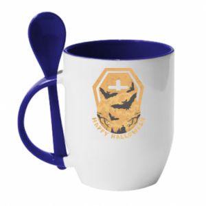 Kubki z ceramicznymi łyżkami