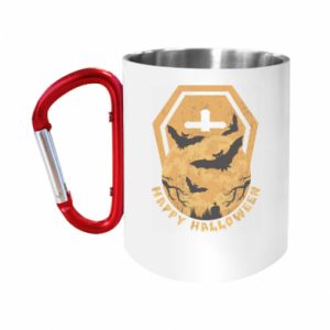 Kubki metalowe z uszkiem karabińczykiem