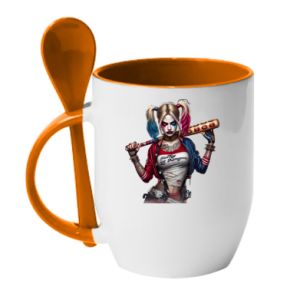 Kubki z ceramicznymi łyżkami
