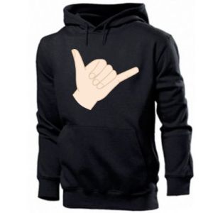Bluza z kapturem męska Hawajskie powitanie „Shaka”