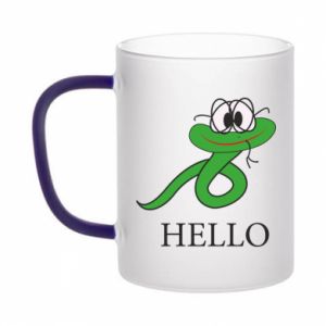 Kubki szronione dwukolorowe