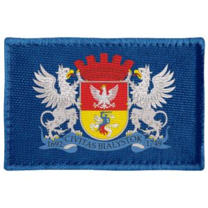 Naszywka prostokątna Herb Białegostoku