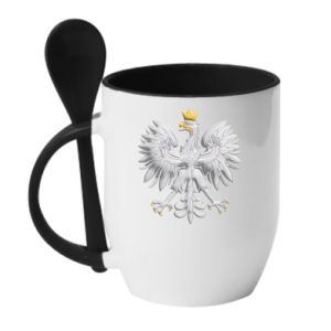 Kubki z ceramicznymi łyżkami